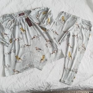 New MilkBarn Baby Girls Long Sleeves Peasant Dress & Legging Set 12-18m